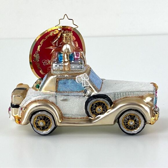 Christopher Radko Wedding Chariot Ornament - Picture 4 of 10